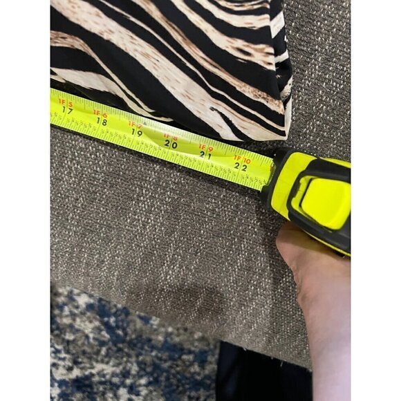 Catherines Zebra Print Tankini Top Size 24W Swim vacation resort cruise - Picture 9 of 11